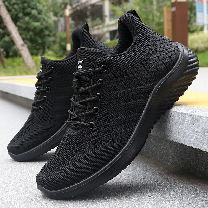 Men Lace Up Training Sneakers
