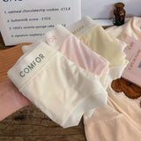 Women Ruffle Ice Silk Panties