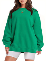 Women Oversized Pullover Sweatshirt Casual Street Top