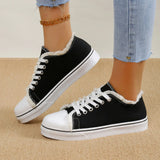 Women Canvas Shoes Low Cut Fashion Sneakers