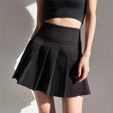 Women Y2K Pleated Mini Skirt