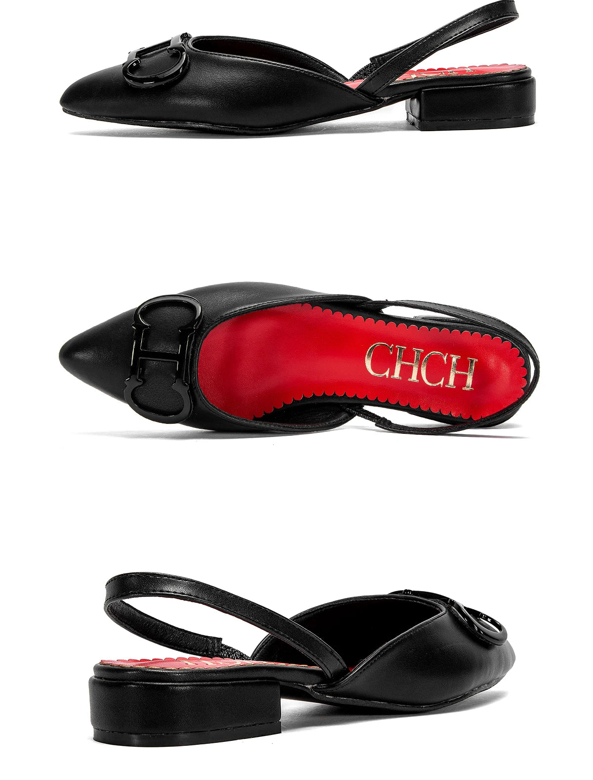 Women Ballet Flats Leather Bowknot Slip-On Shoes