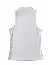 Solid Color Sleeveless Crop Tank Top