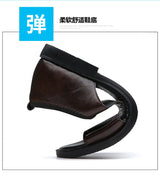 Men’s Leather Summer Beach Sandals 2025