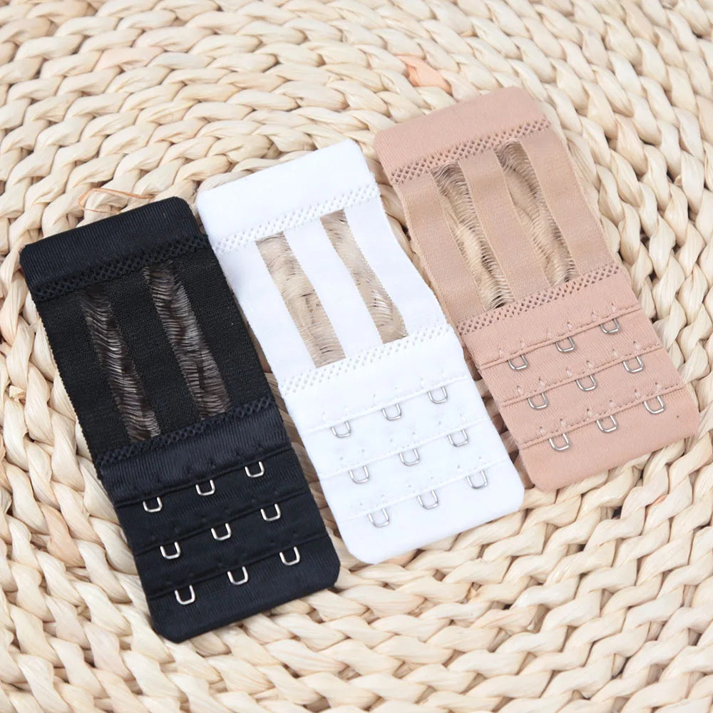 Women 3-Buckle Bra Strap
