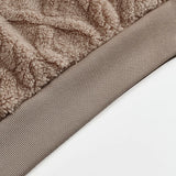 Men Velvet Hooded Pullover Sweater