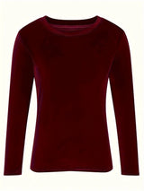 Women's Plus Size Long Sleeve Top – 2025 Collection