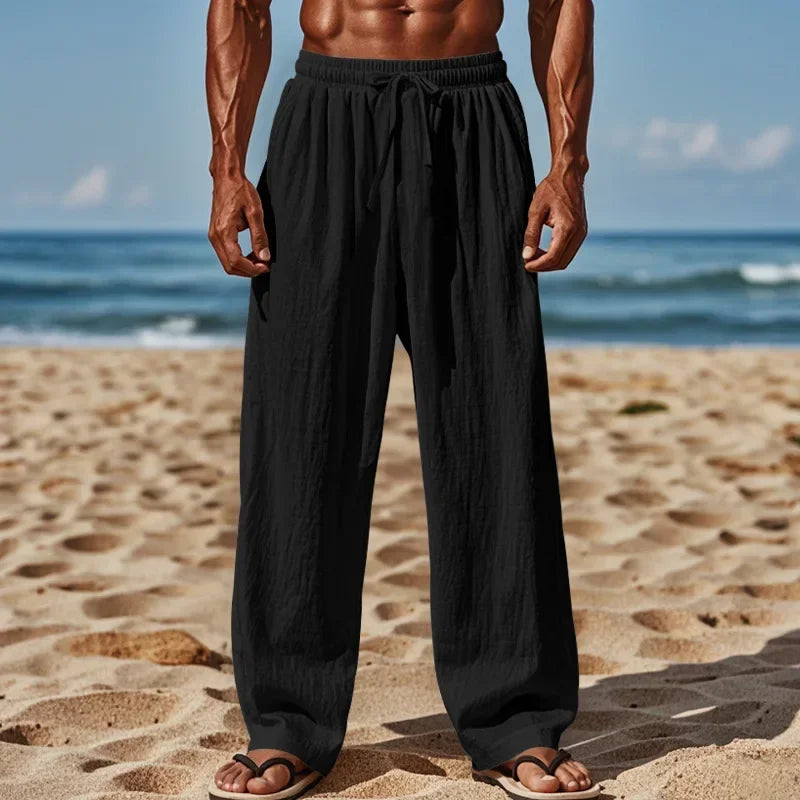 Men’s Elastic Waist Casual Pants
