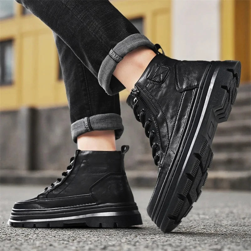 Men’s High-Top Lightweight Casual Boots