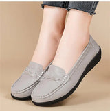 Women Leather Nurse Flats
