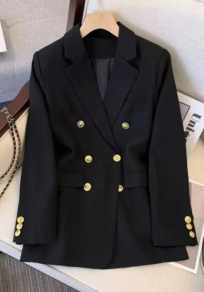 KStyle™ – Korean Slim Fit Blazer (Loose Fit, Temperament Ready, Spring/Fall Wear)