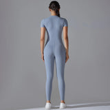 Women's Breathable Sports Yoga Bodysuit – Quick Dry Fitness Jumpsuit