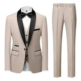Men's Plus Size Suit – Business 3-Piece Outfit