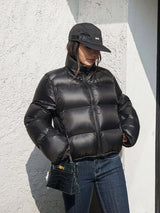 Women Cozy Short Winter Coat