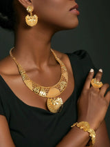 Dubai 24K Gold Plated Jewelry Set