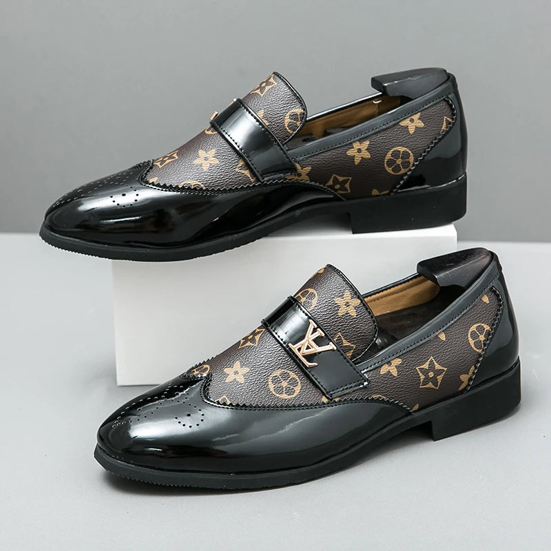 Men British Style Leather Shoes