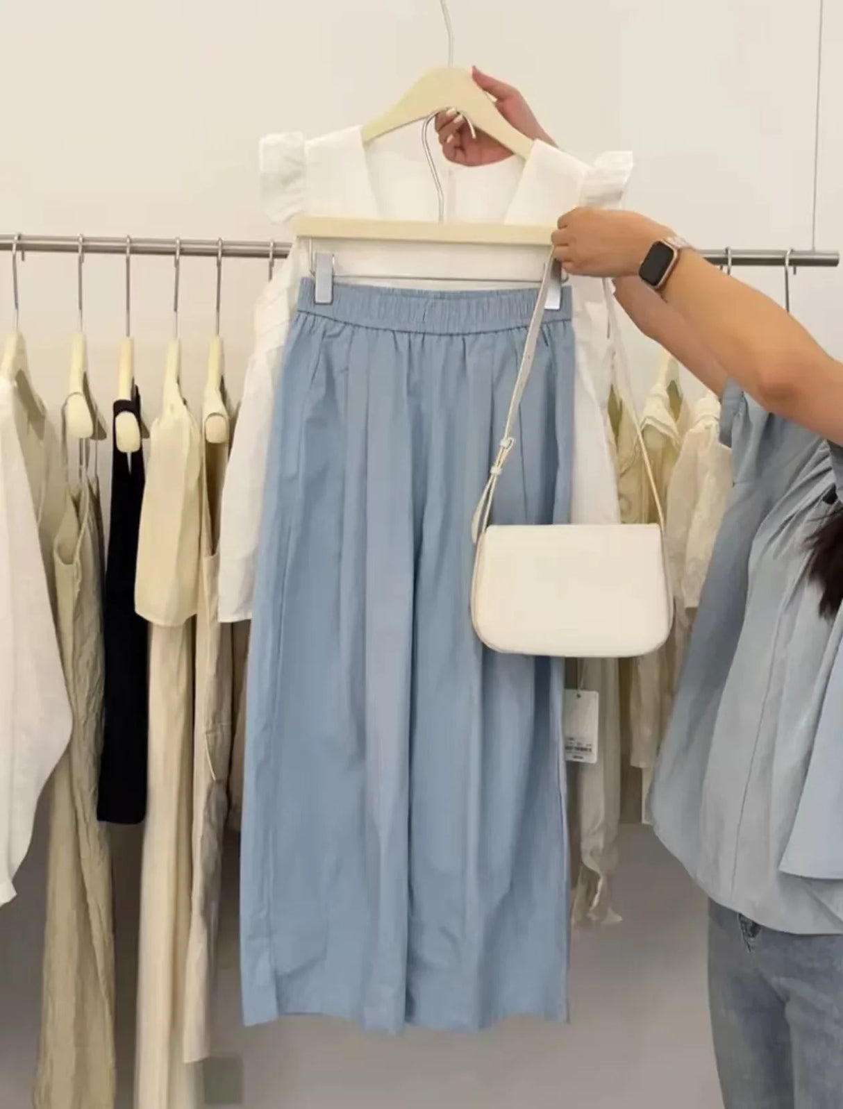 Women’s Plus Size Wide-Leg Pants