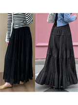 Women Boho Print Maxi Skirt