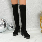 Women’s Winter Over-the-Knee Lace-Up Boots