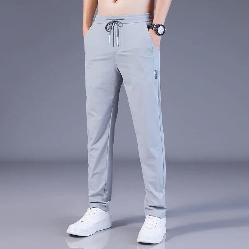 Men’s Loose Straight-Leg Casual Pants