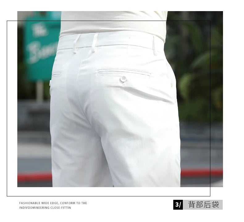 Men Business Casual Shorts