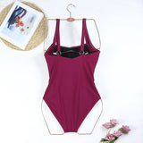 Women Tummy Control One Piece Swimsuit