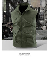 Men's Plus Size Summer Vest Jacket 2025