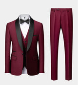 Men's Plus Size Suit – Business 3-Piece Outfit