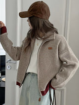 Women's Zip-Up Merino Wool Cardigan