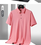 Men Oversize Quick Dry Polo Shirt