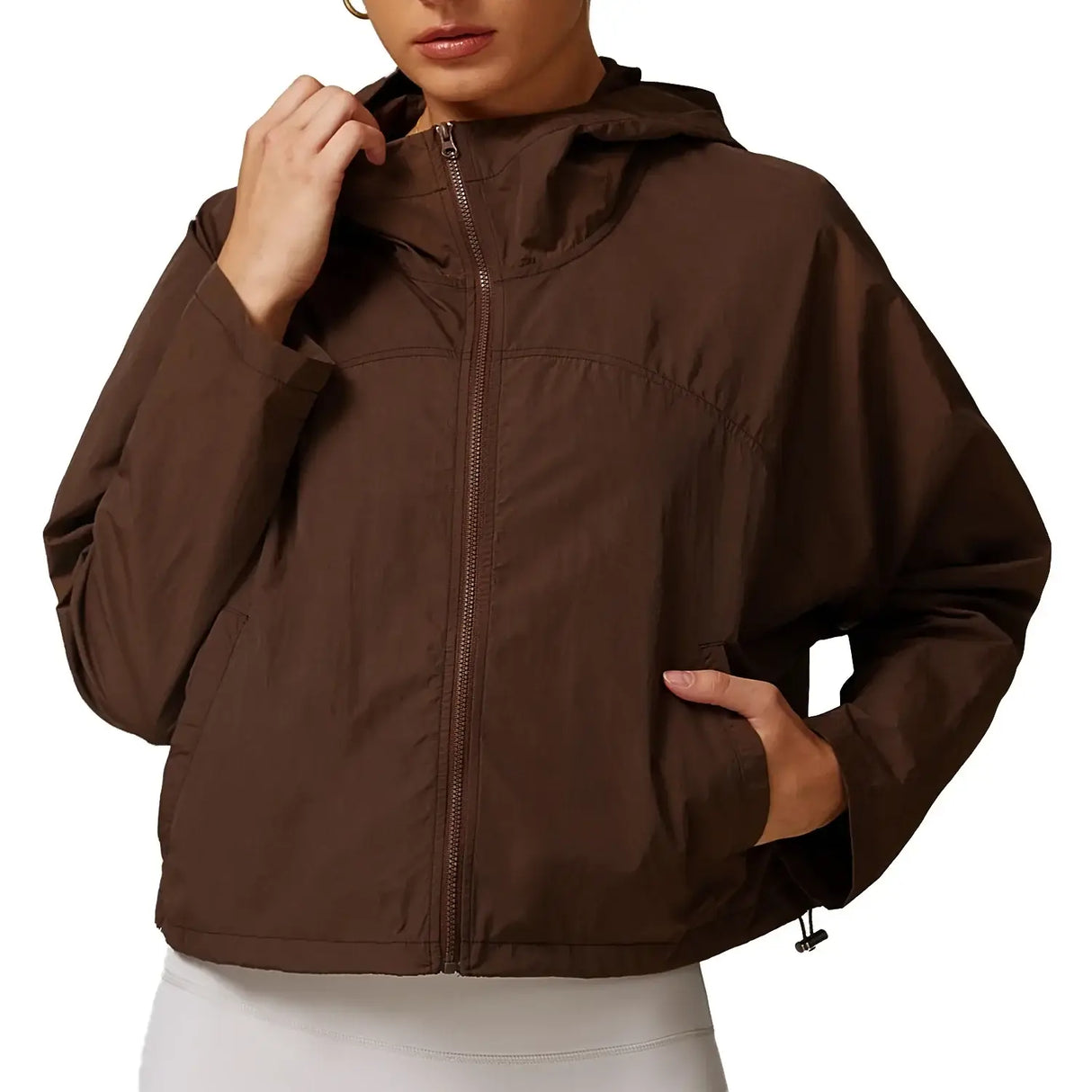 Women Quick Dry Hooded Sports Jacket