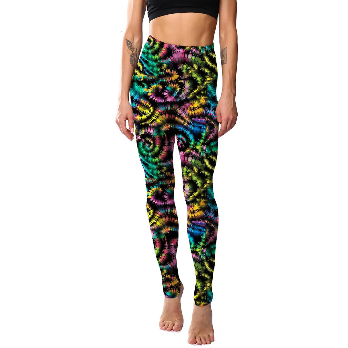 Women 2-Pack Colorful Print Leggings