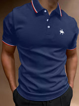 Men Summer Cotton Polo Shirt