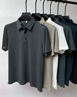 Men Ice Silk Polo Shirt