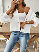 Women Short Knit Casual Cardigan
