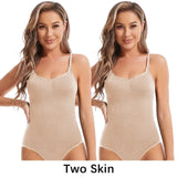 Women Open Crotch Slim Bodysuit