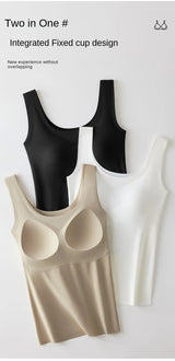 Women Seamless Padded Tank Top (2pcs)