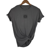 Floral Alphabet Print Tee for Juniors