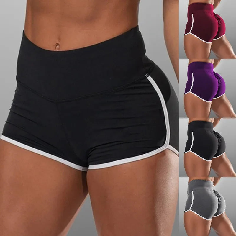 Women Sport Waistband Casual Shorts
