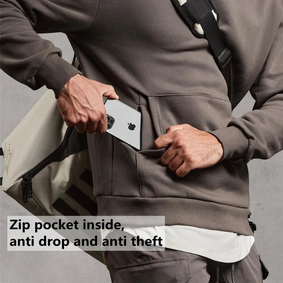 Men’s Plush Cotton Hoodie