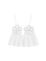 Rhinestone Backless Cami