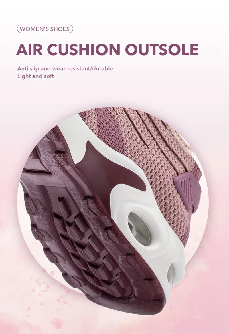 Women Safety Shoes Pink Steel Toe Sneakers