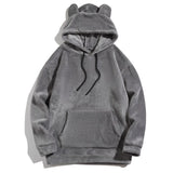 Unisex Bear Ears Warm Hoodie