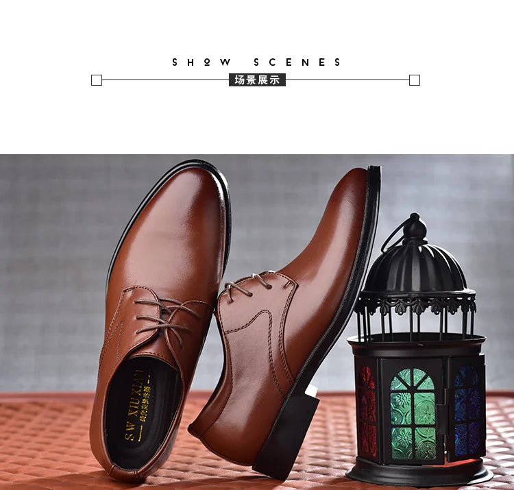 Men’s Pointed Toe Formal Dress Shoes