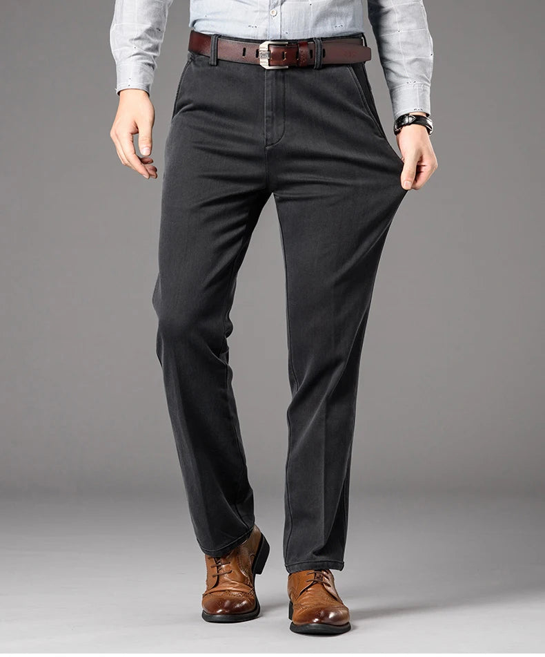 Men Classic Straight Jeans