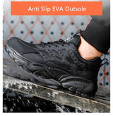 Women Safety Shoes Protective Security Sneakers