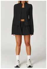 Women Stretch Slim Fit Training Jacket