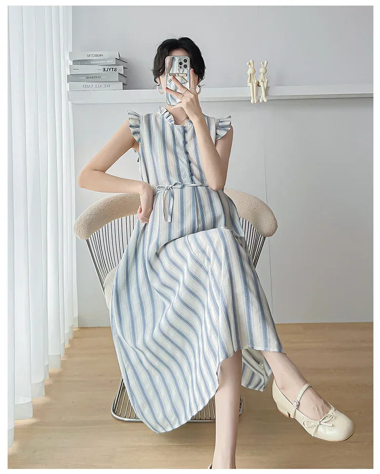 Short Sleeve Nursing Side-Open T-Shirt