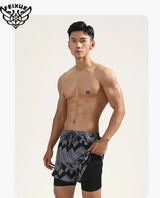 Men's Plus Size Beach Swim Shorts