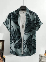 Men Tropical Hawaiian Shirt